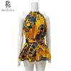 Kitenge Fabric African Attire Print Tops Anti - Static Wear Confortable