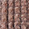 Customized Plush Faux Fur Fabric , Swirl Fur Fabric Weight 200-400gsm