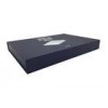 Matte Paper Jewelry Boxes , Rigid Presentation Boxes Magnetic Closure