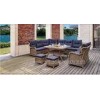 Luxury Backyard Outdoor Wicker Sofa Sets / Conversation Set Patio Furniture For Seating