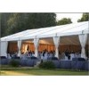 Commercial Outdoor Event Tents With Curtain , Outside Party Tents For 500 People