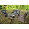 4 Piece Backyard Patio Set , Outdoor Garden Furniture Table And Chairs