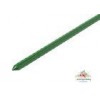 Green Steel Garden Stakes PE Plastic Coated 8mm Diameter , 60cm Length