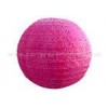 Round Pink Blue Eyelet Paper Lantern , multi colored paper lanterns for bedrooms