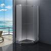 900x900 Diamond  Bathroom Shower Enclosure Clear Glass 1900 Height