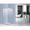 Bathroom 6 mm Glass Corner Bath Shower Enclosure 800 x 800 0.094 Volume