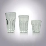 Pressed Water Glasses｜clear As