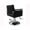 WT-3204  Square Professional Styling Chair for Fair Salon Wooden Handrest Round Base