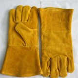 Split Cow Leather Gloves Safet