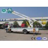 Drive System Curved Arm Hydraulic Platform Truck 190HP SINOTRUK