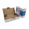 E - Flute Paper Corrugated Cardboard Box Flat Packed Glossy Lamination