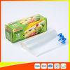 Small Recycled Transparent Plastic Airtight Food Storage Bags With Slider Zipper