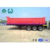 Carbon Steel Square Tipper Semi Trailer Less Weight Manual Transmission