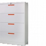 Four Drawer Knock Down Steel L