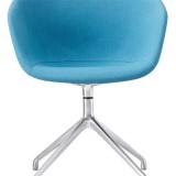 Fiber Glass Modern Arm Chair W