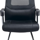 Ergonomic Fabric Seat Visitor