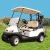 Excar 48V Electric Golf Car Pearlized White Color Aluminum Chassis