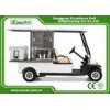 2 Passenger Electric Food Cart For Park Services White Food Golf Cart