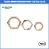 Brass/Stainless Steel Hexagon Lock Nut for cable gland