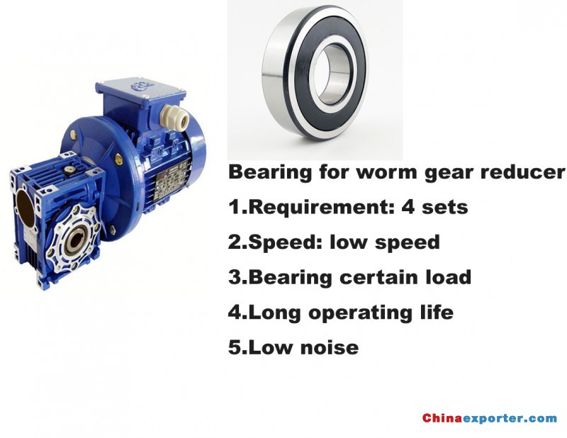 bearing for worm gear reducer 6206 2rs co hg01