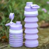 New camping premium folding antibacterial filter water bottle