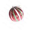 Puindo Red Custom Christmas ball with Glitter A1