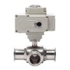 3 Way Ball Control Valve, ASTM A351 CF8M, 1/2-4 Inch, 150 LB