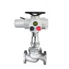 Electric Actuator Globe Control Valve, Cast Iron, 2-40 Inch