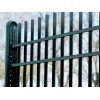 Symmetrical Concave Post Steel Fence Secure and Low-Maintenance Perimeter